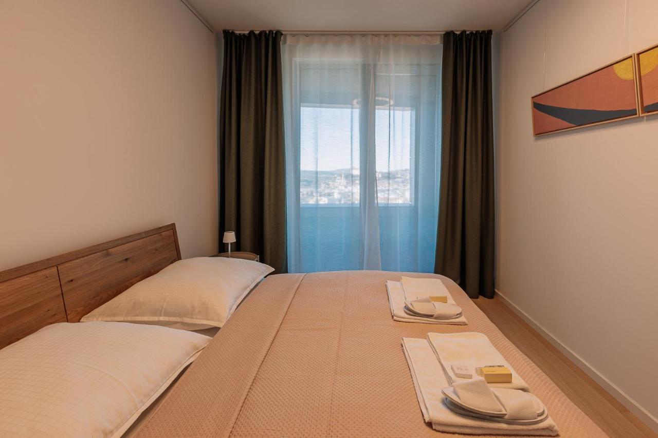 Skau Coral Residence In Sky Park 22 Floor 1Tower Panoramic View Free Parking Братислава Экстерьер фото